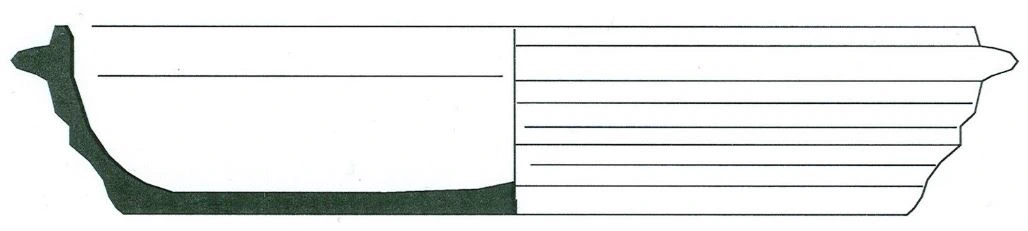 Roman Period Ceramic #2267 technical drawing