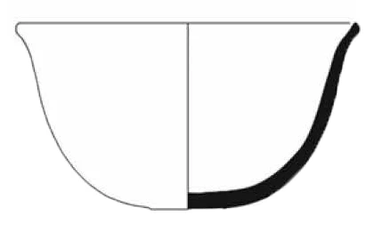 Roman Period Ceramic #899 technical drawing