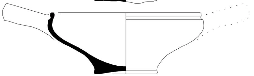 Hellenistic Period Ceramic #2324 technical drawing