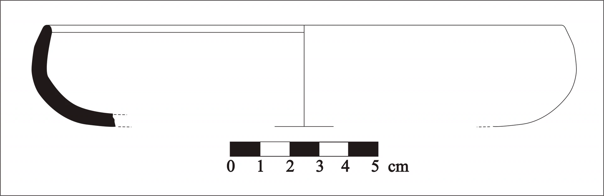 Roman Period Ceramic #699 technical drawing