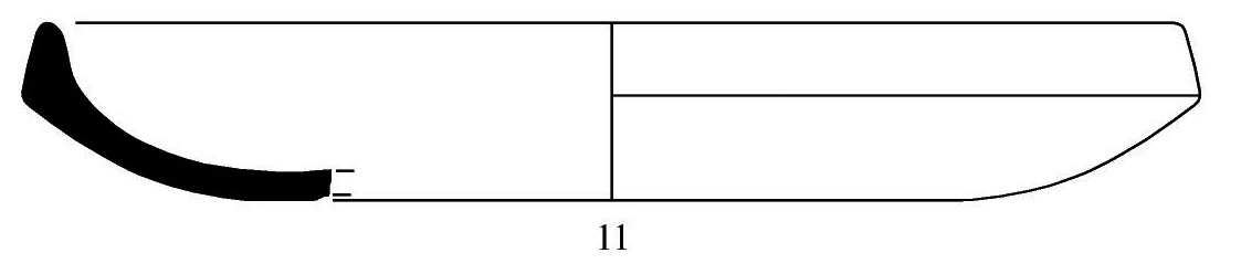 Roman Period Ceramic #1268 technical drawing