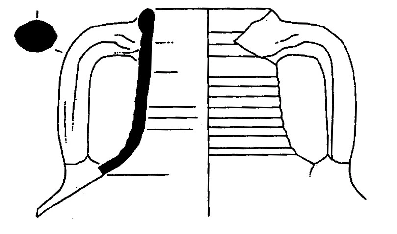 Roman Period Ceramic #2014 technical drawing