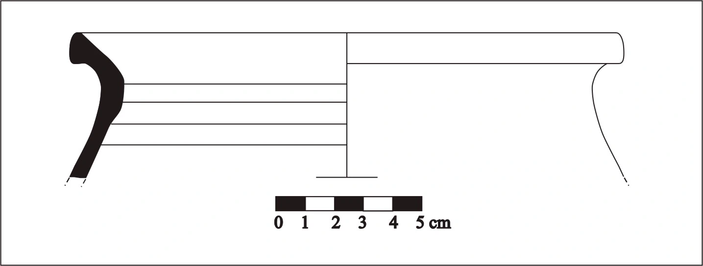 Roman Period Ceramic #581 technical drawing