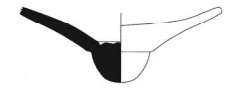 Roman Period Ceramic #1764 technical drawing