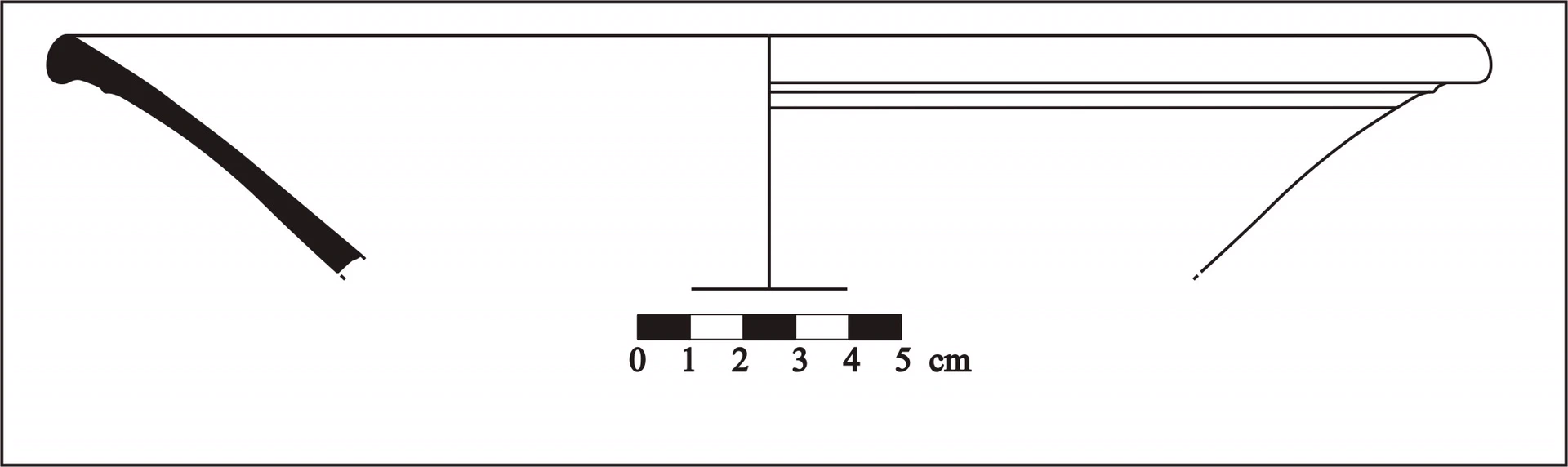 Roman Period Ceramic #518 technical drawing