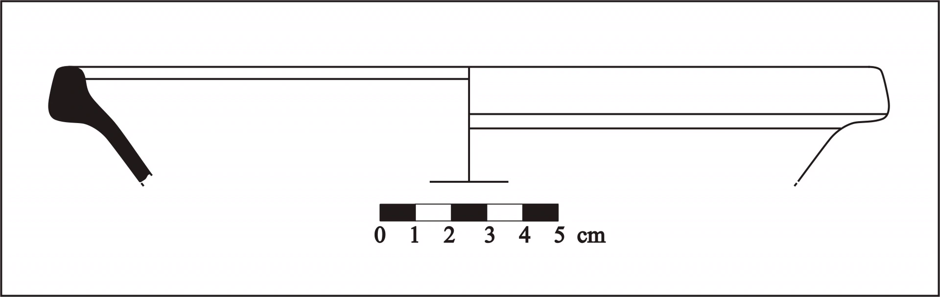 Roman Period Ceramic #757 technical drawing