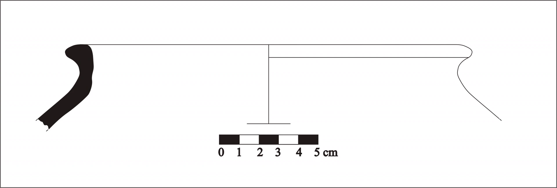 Roman Period Ceramic #580 technical drawing