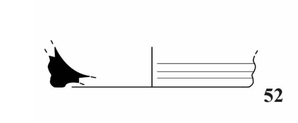 Roman Period Ceramic #2802 technical drawing