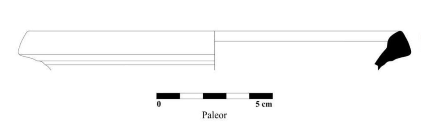 Roman Period Ceramic #2664 technical drawing