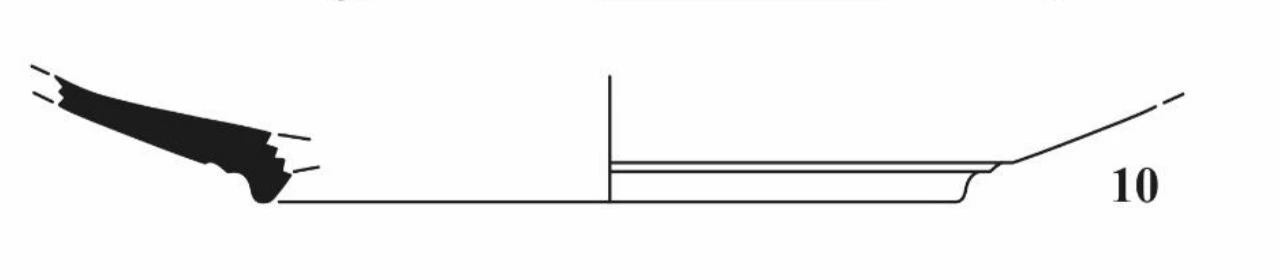 Roman Period Ceramic #2760 technical drawing