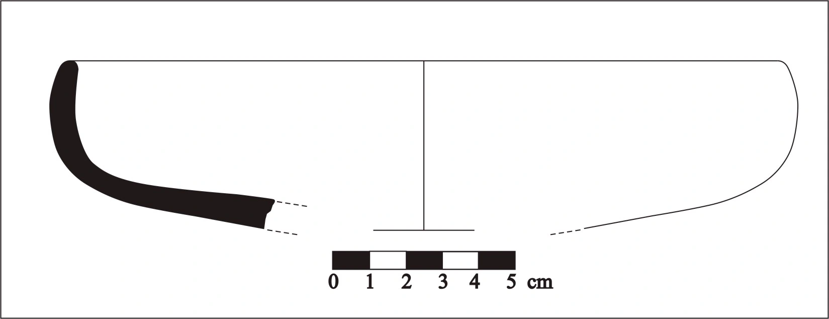 Roman Period Ceramic #698 technical drawing
