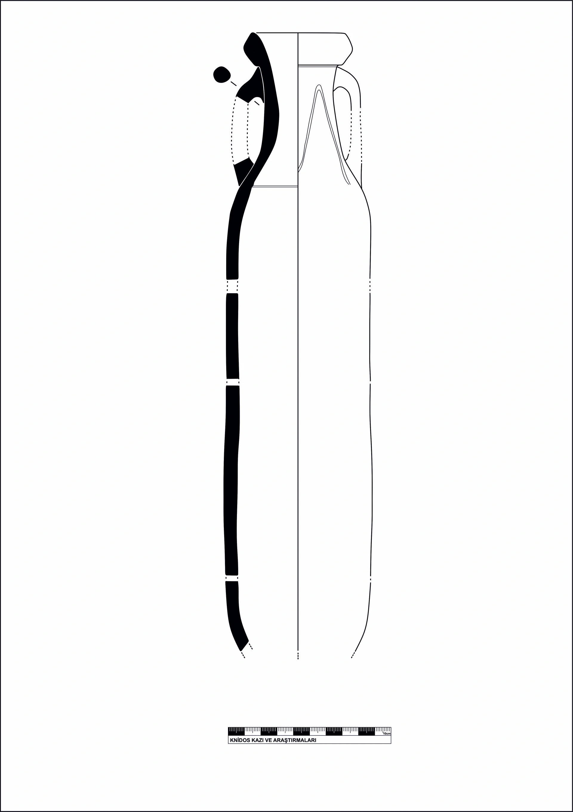 Roman Period Ceramic #2437 technical drawing