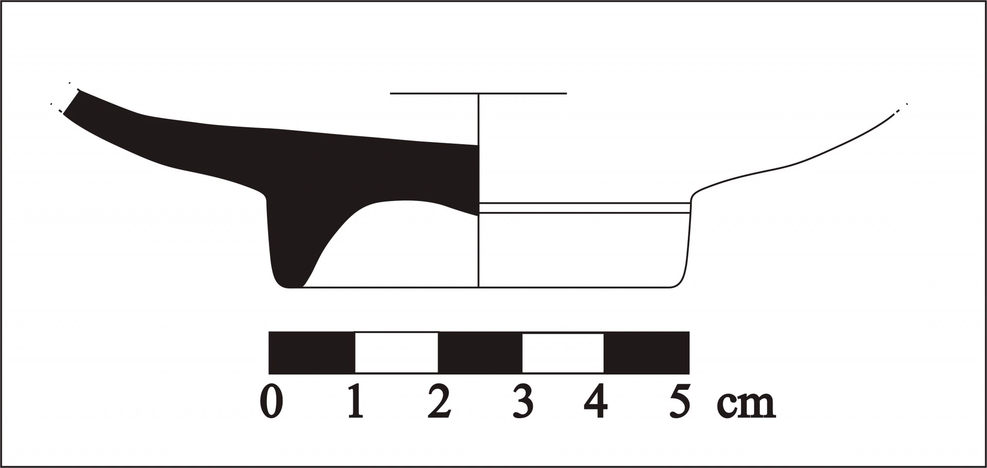 Roman Period Ceramic #697 technical drawing