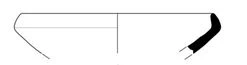 Bronze Age Ceramic #1867 technical drawing