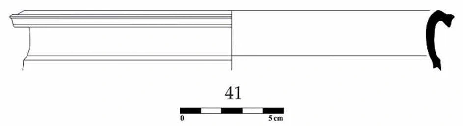Roman Period Ceramic #960 technical drawing