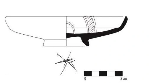Roman Period Ceramic #912 technical drawing