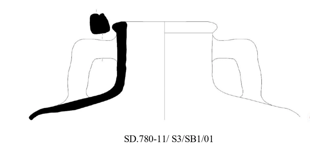 Roman Period Ceramic #2622 technical drawing