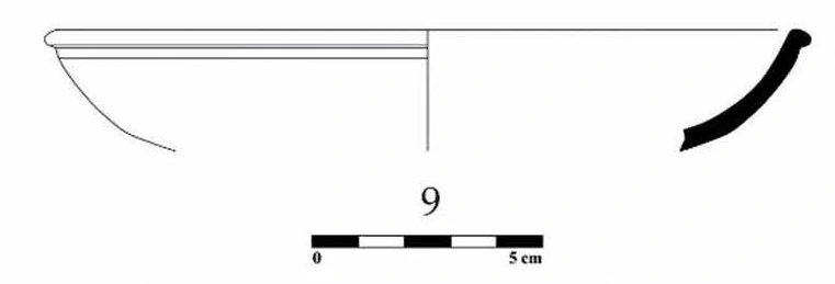 Roman Period Ceramic #928 technical drawing