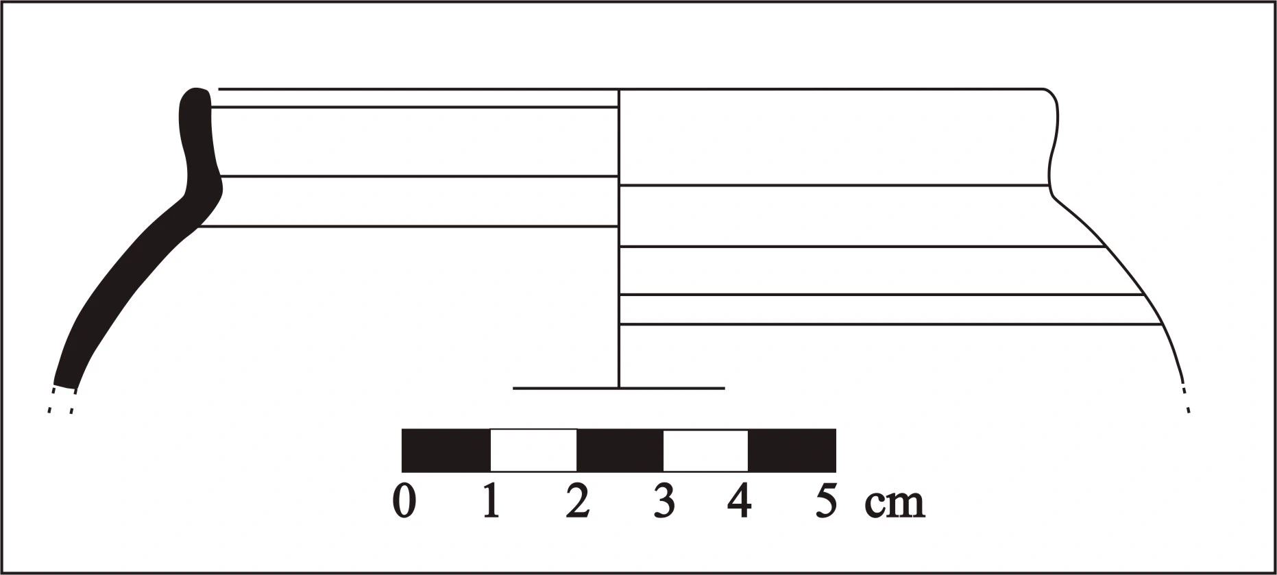 Roman Period Ceramic #620 technical drawing