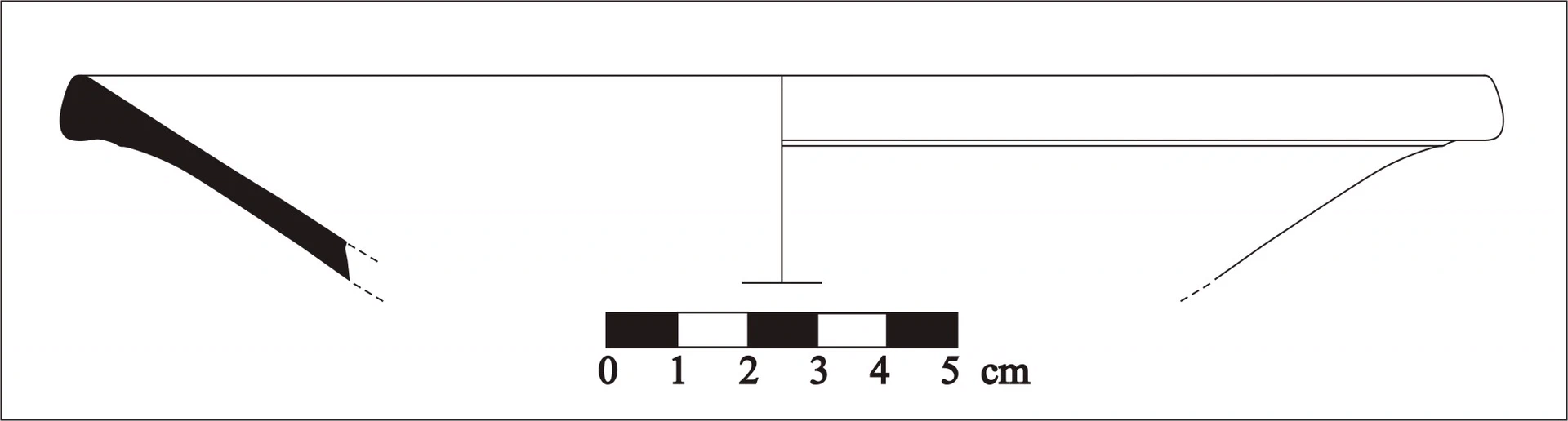 Roman Period Ceramic #686 technical drawing