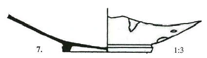 Hellenistic Period Ceramic #2365 technical drawing
