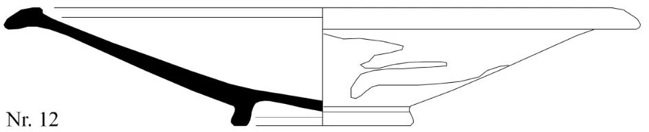 Hellenistic Period Ceramic #2328 technical drawing