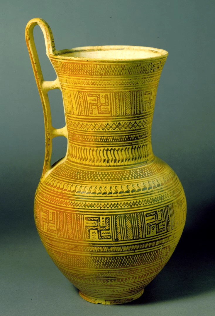 Geometric Period Ceramic #1502 technical drawing