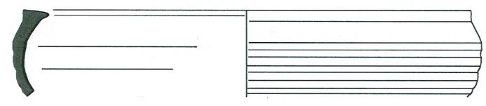 Roman Period Ceramic #2276 technical drawing