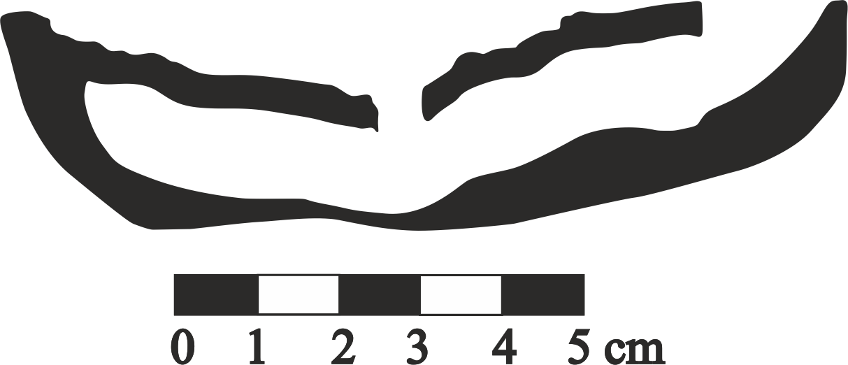 Roman Period Ceramic #832 technical drawing