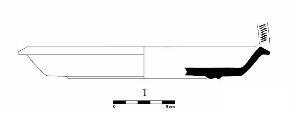 Roman Period Ceramic #894 technical drawing