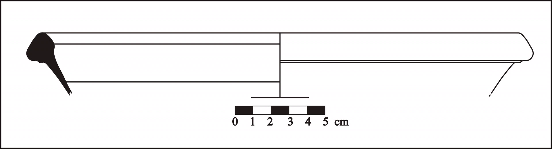 Roman Period Ceramic #764 technical drawing
