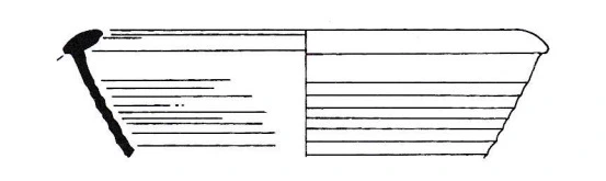 Roman Period Ceramic #1732 technical drawing