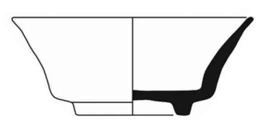Roman Period Ceramic #891 technical drawing