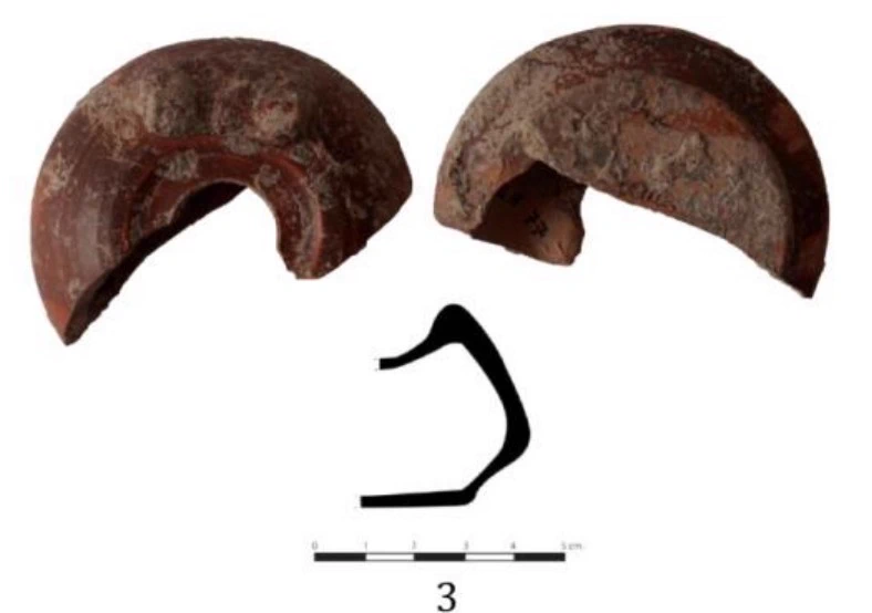 Roman Period Ceramic #2819 technical drawing