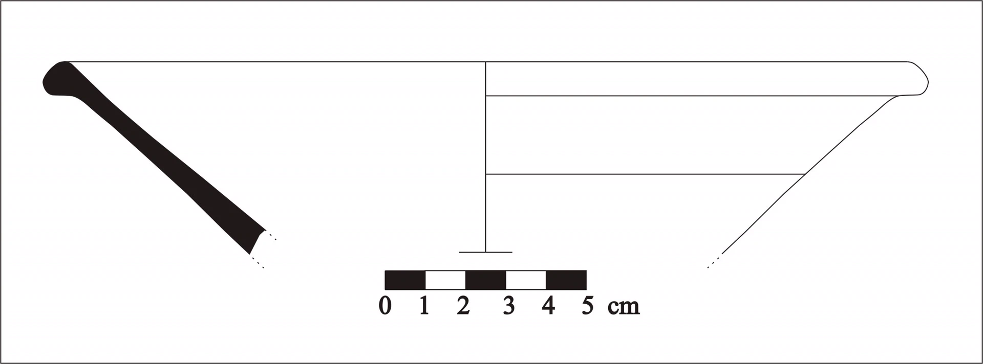 Roman Period Ceramic #514 technical drawing