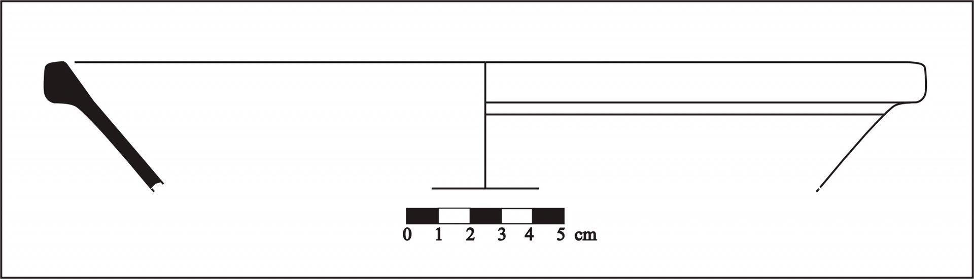 Roman Period Ceramic #680 technical drawing