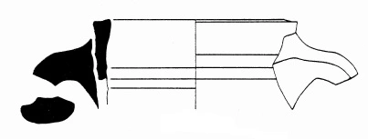 Roman Period Ceramic #1660 technical drawing