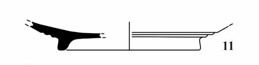 Roman Period Ceramic #2761 technical drawing