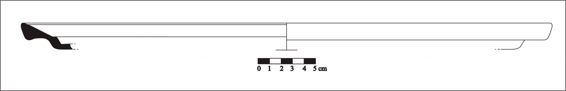 Roman Period Ceramic #549 technical drawing