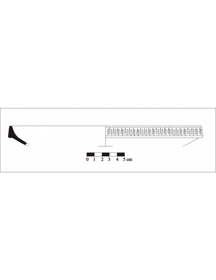Roman Period Ceramic #641 technical drawing