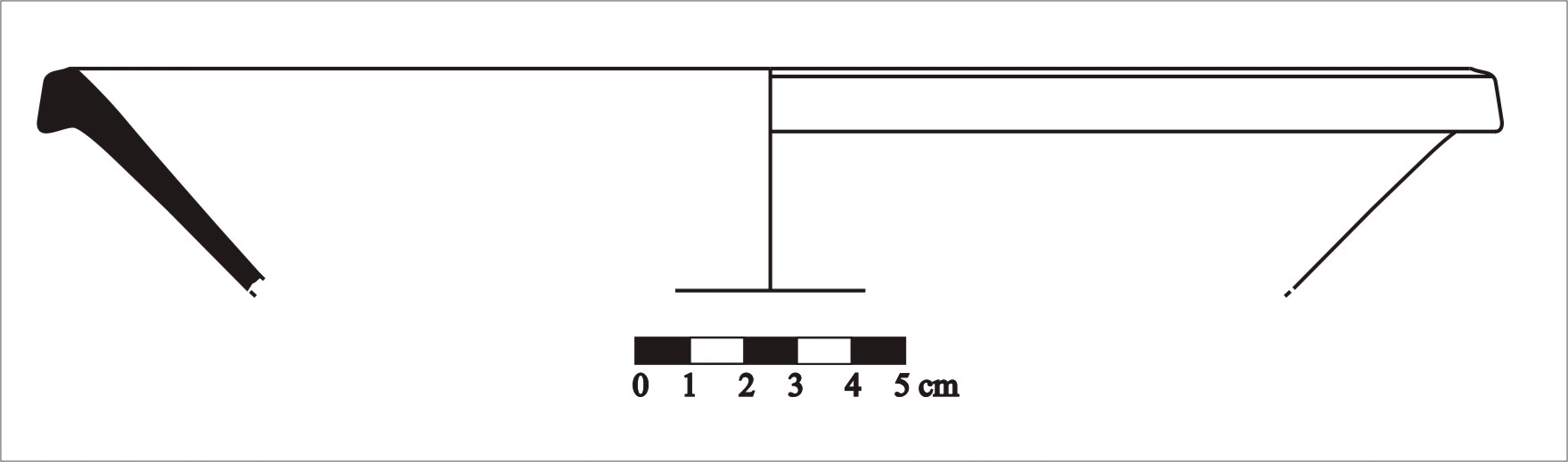 Roman Period Ceramic #678 technical drawing