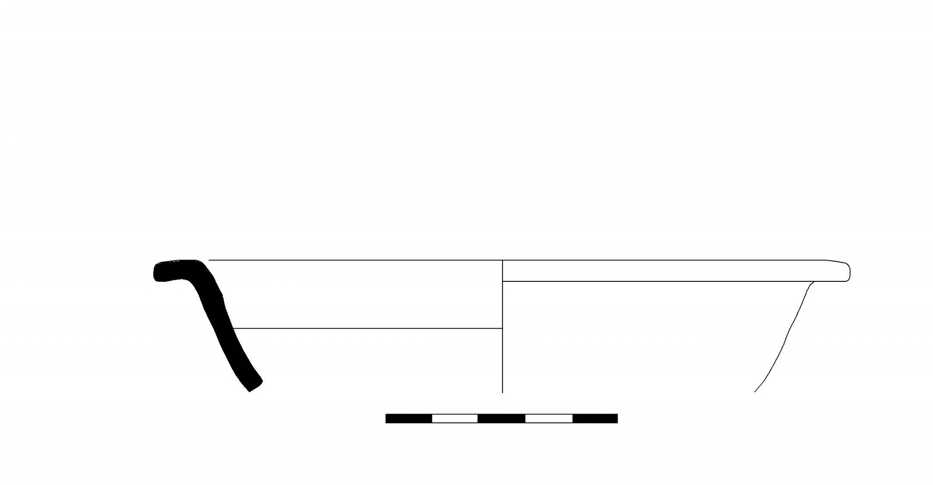 Roman Period Ceramic #2738 technical drawing