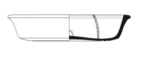 Roman Period Ceramic #913 technical drawing