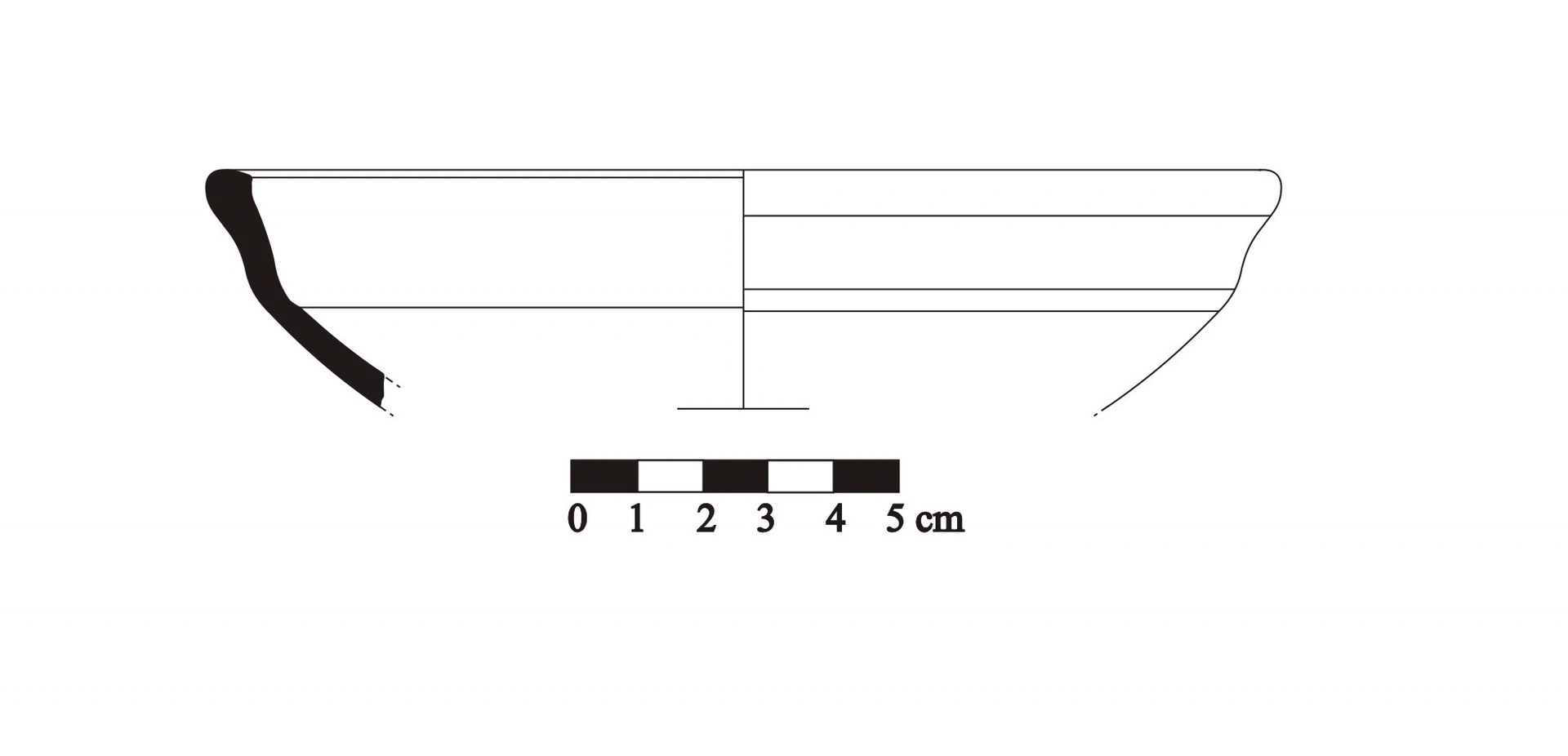Roman Period Ceramic #649 technical drawing