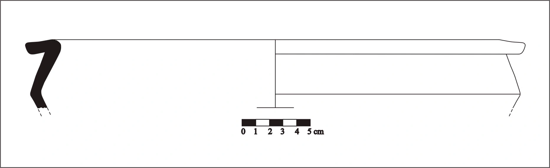 Roman Period Ceramic #577 technical drawing