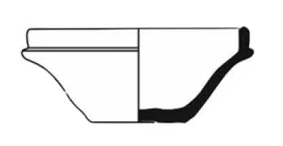 Roman Period Ceramic #902 technical drawing