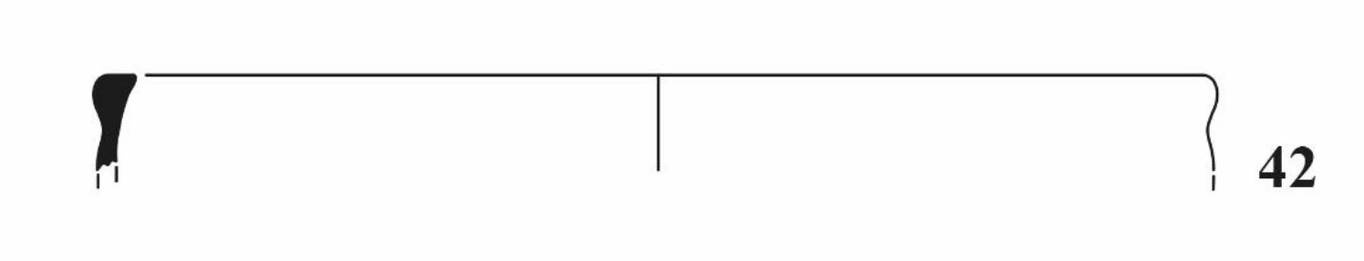 Roman Period Ceramic #2792 technical drawing