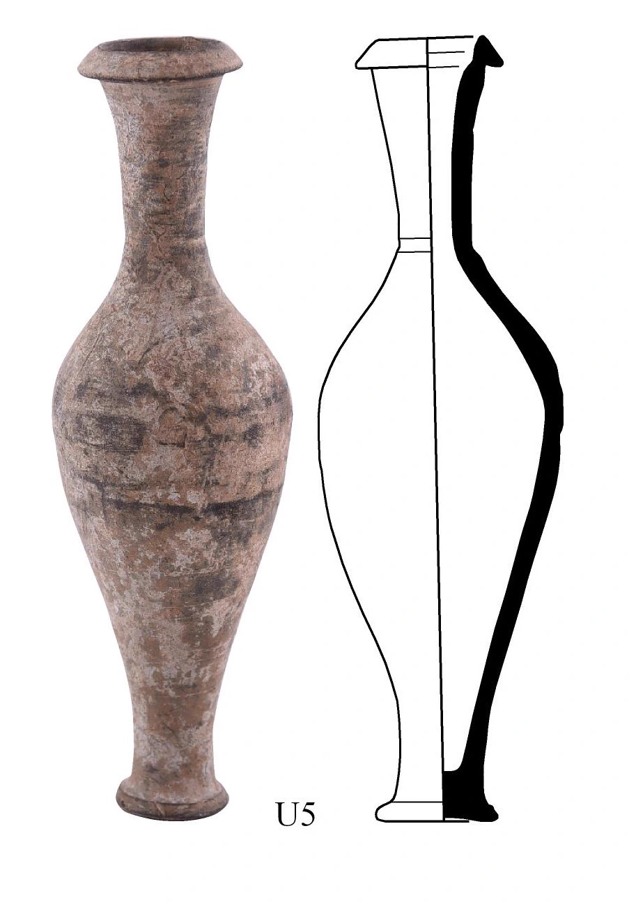 Hellenistic Period Ceramic #2526 technical drawing