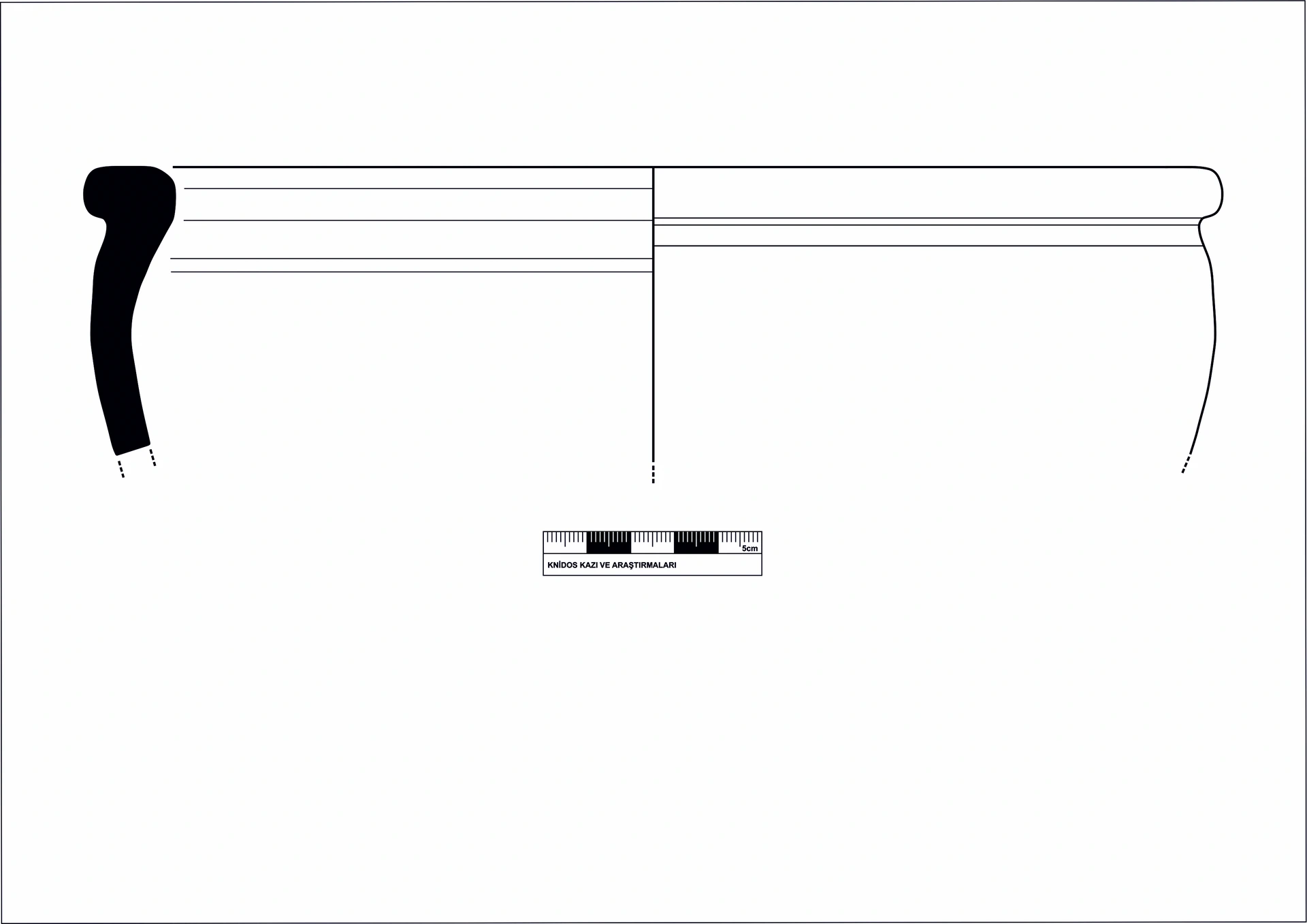 Roman Period Ceramic #2404 technical drawing