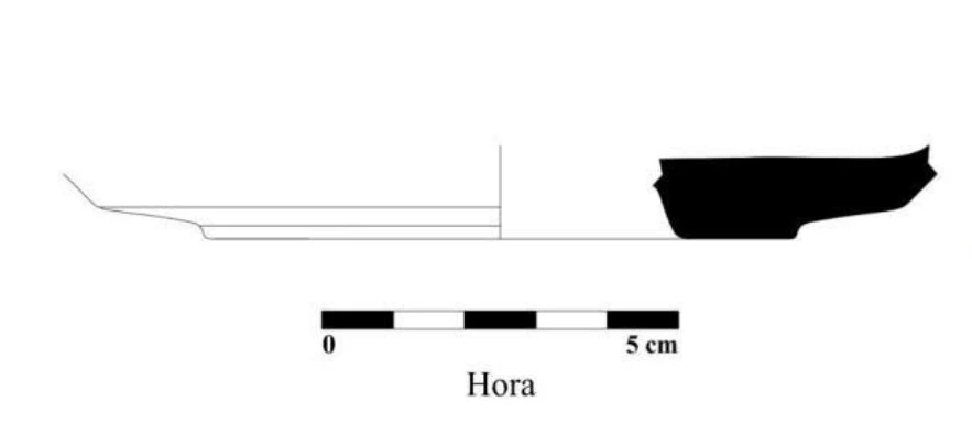 Roman Period Ceramic #2652 technical drawing